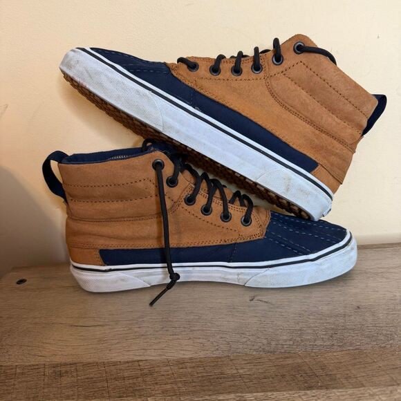 RARE VANS Sk8-Hi Duck Boots Winter Skateboarding Scotchgard Sz 9 Men's Shoes - Picture 5 of 7